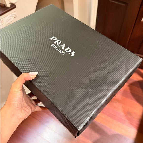 Prada platform sneaker shoes nylon.Authentic from beverly boutique. - Picture 15 of 15
